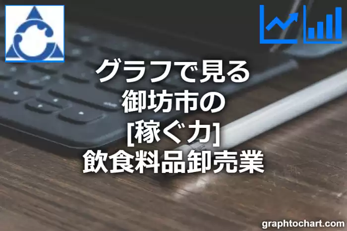 グラフで見る御坊市の飲食料品卸売業の「稼ぐ力」は高い？低い？(推移グラフと比較)