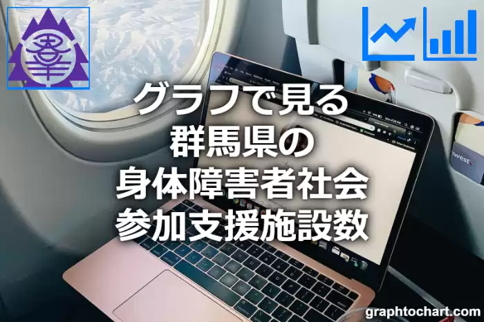 グラフで見る群馬県の身体障害者社会参加支援施設数は多い？少い？(推移グラフと比較)