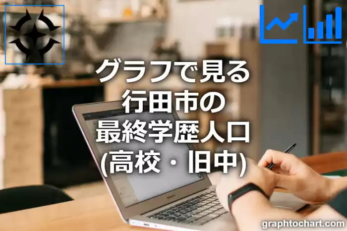 グラフで見る行田市の最終学歴人口（高校・旧中）は多い？少い？(推移グラフと比較)