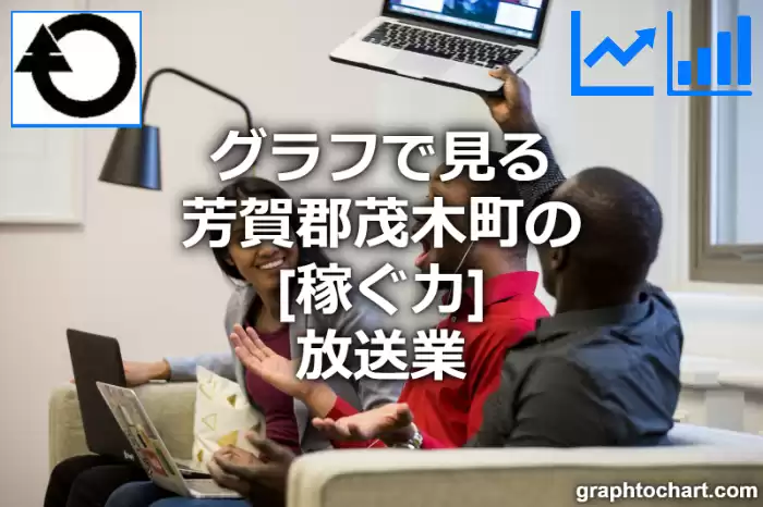 グラフで見る芳賀郡茂木町の放送業の「稼ぐ力」は高い？低い？(推移グラフと比較)