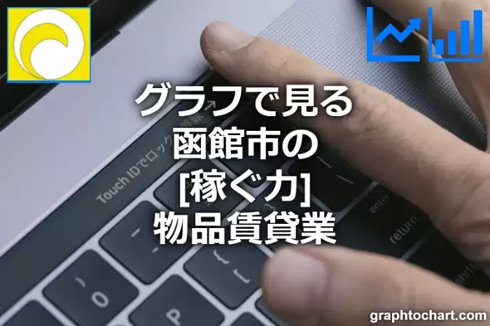 グラフで見る函館市の物品賃貸業の「稼ぐ力」は高い？低い？(推移グラフと比較)