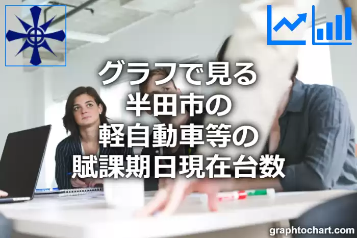 グラフで見る半田市の軽自動車等の賦課期日現在台数は多い？少い？(推移グラフと比較)