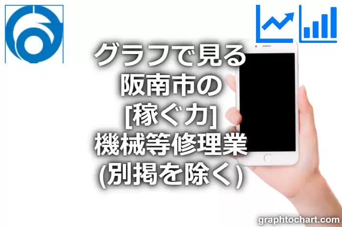 グラフで見る阪南市の機械等修理業（別掲を除く）の「稼ぐ力」は高い？低い？(推移グラフと比較)