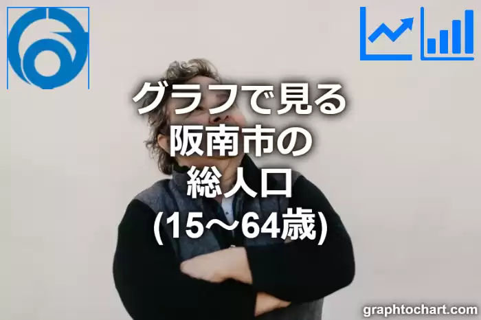 グラフで見る阪南市の生産年齢人口（15～64歳）は多い？少い？(推移グラフと比較)