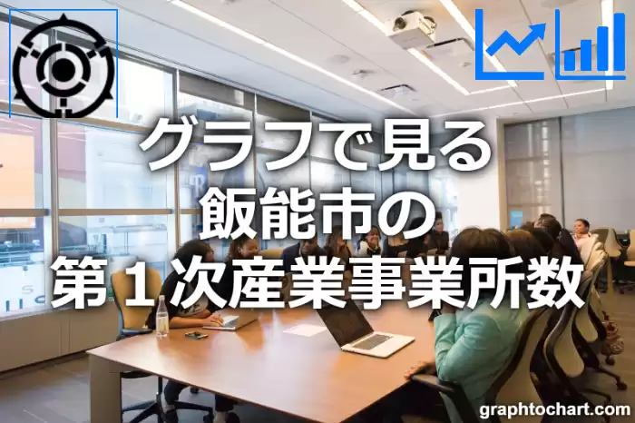 グラフで見る飯能市の第１次産業事業所数は多い？少い？(推移グラフと比較)