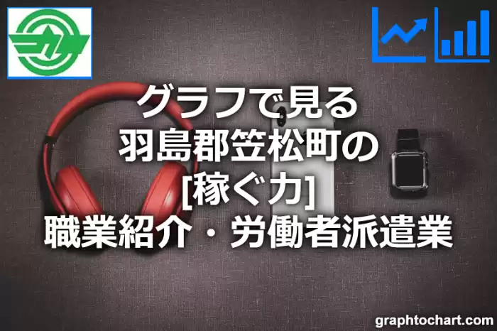 グラフで見る羽島郡笠松町の職業紹介・労働者派遣業の「稼ぐ力」は高い？低い？(推移グラフと比較)
