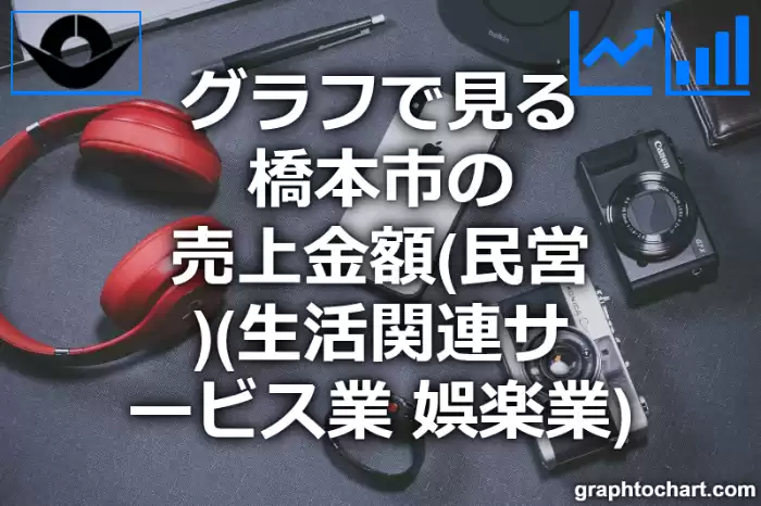 グラフで見る橋本市の生活関連サービス業，娯楽業の売上金額（民営）は高い？低い？(推移グラフと比較)