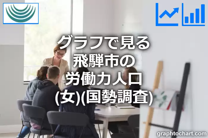 グラフで見る飛騨市の労働力人口（女）は多い？少い？(推移グラフと比較)