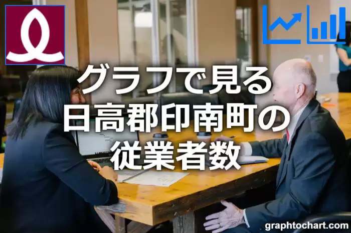 グラフで見る日高郡印南町の従業者数は多い？少い？(推移グラフと比較)