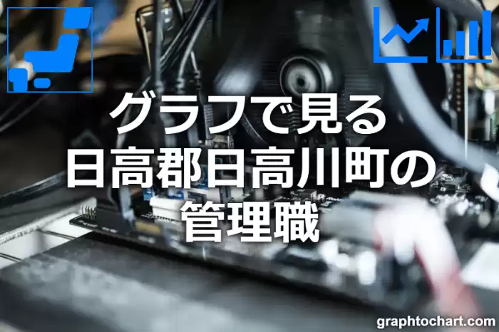 グラフで見る日高郡日高川町の管理職は多い？少い？(推移グラフと比較)