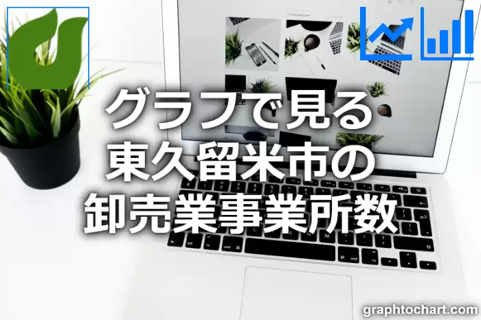 グラフで見る東久留米市の卸売業事業所数は多い？少い？(推移グラフと比較)