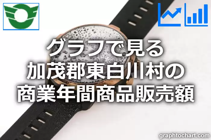 グラフで見る加茂郡東白川村の商業年間商品販売額は高い？低い？(推移グラフと比較)