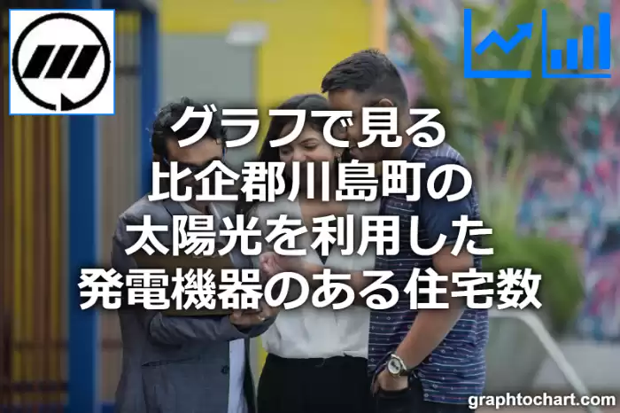 グラフで見る比企郡川島町の太陽光を利用した発電機器のある住宅数は多い？少い？(推移グラフと比較)