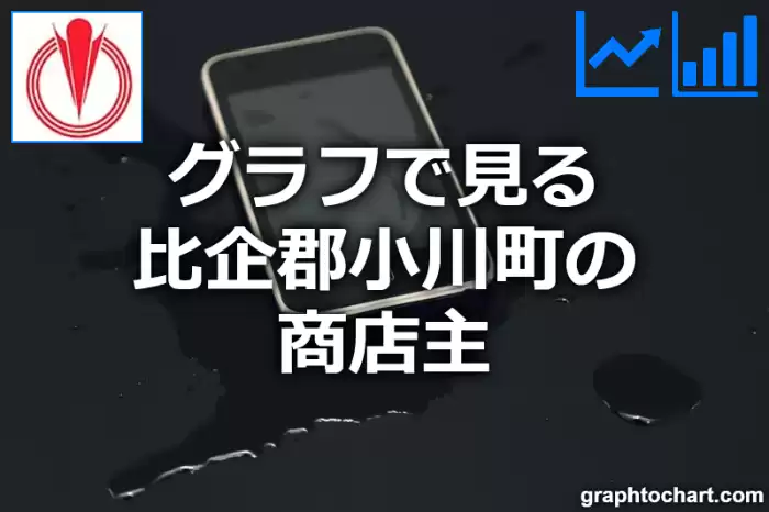 グラフで見る比企郡小川町の商店主は多い？少い？(推移グラフと比較)