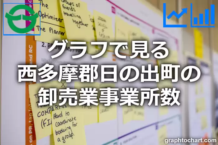 グラフで見る西多摩郡日の出町の卸売業事業所数は多い？少い？(推移グラフと比較)