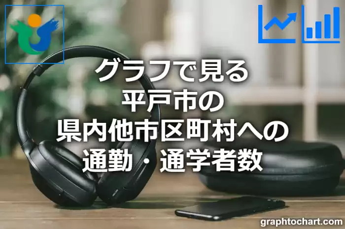 グラフで見る平戸市の県内他市区町村への通勤・通学者数は多い？少い？(推移グラフと比較)