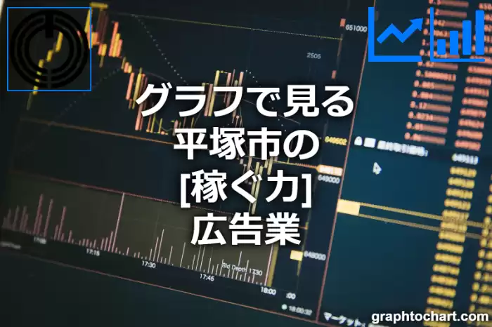 グラフで見る平塚市の広告業の「稼ぐ力」は高い？低い？(推移グラフと比較)