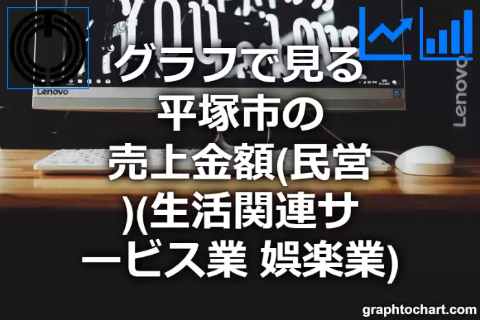 グラフで見る平塚市の生活関連サービス業，娯楽業の売上金額（民営）は高い？低い？(推移グラフと比較)