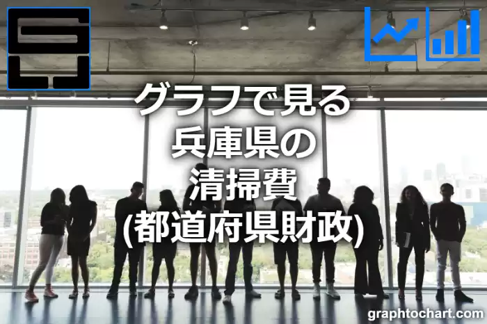 グラフで見る兵庫県の清掃費は高い？低い？(推移グラフと比較)