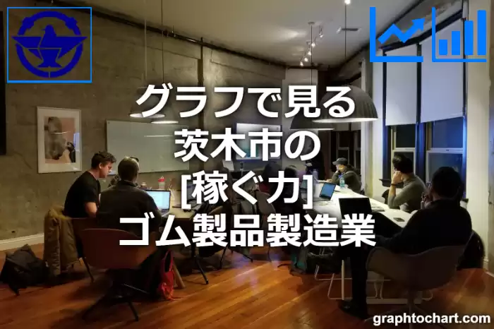 グラフで見る茨木市のゴム製品製造業の「稼ぐ力」は高い？低い？(推移グラフと比較)