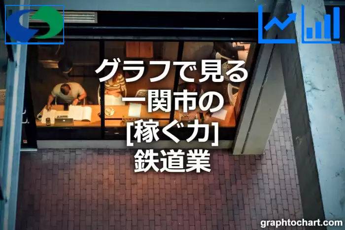 グラフで見る一関市の鉄道業の「稼ぐ力」は高い？低い？(推移グラフと比較)