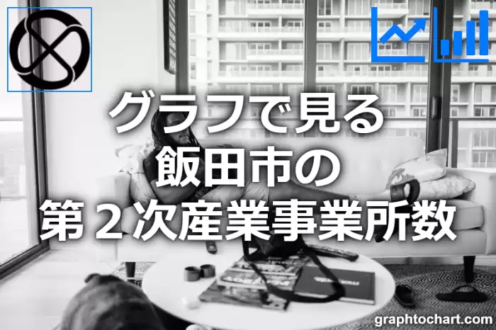 グラフで見る飯田市の第２次産業事業所数は多い？少い？(推移グラフと比較)