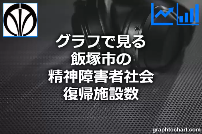 グラフで見る飯塚市の精神障害者社会復帰施設数は多い？少い？(推移グラフと比較)