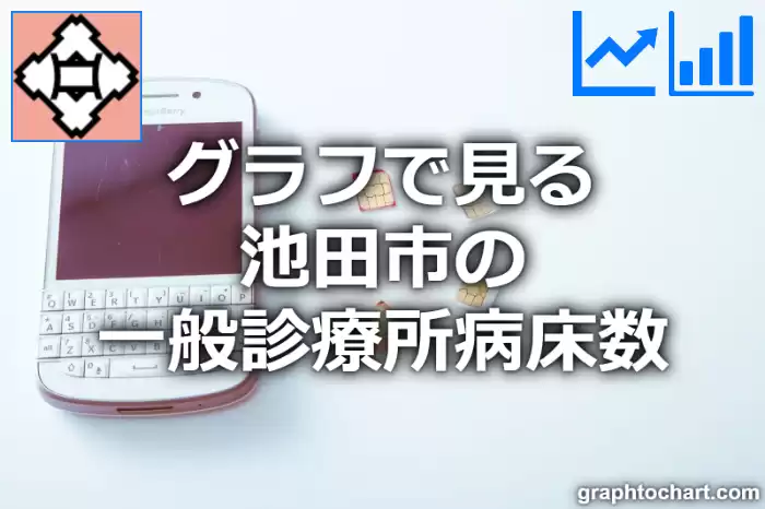 グラフで見る池田市の一般診療所病床数は高い？低い？(推移グラフと比較)