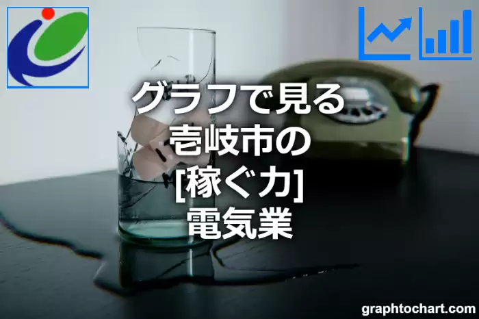 グラフで見る壱岐市の電気業の「稼ぐ力」は高い？低い？(推移グラフと比較)