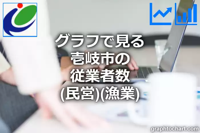 グラフで見る壱岐市の従業者数（民営）（漁業）は多い？少い？(推移グラフと比較)