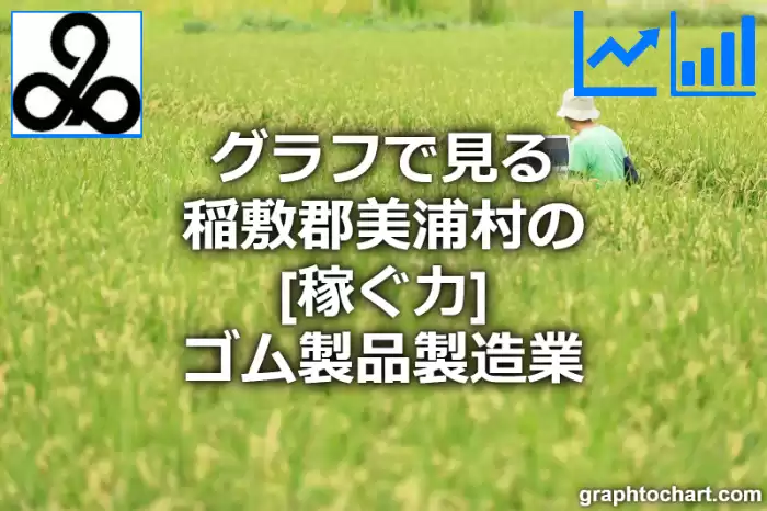 グラフで見る稲敷郡美浦村のゴム製品製造業の「稼ぐ力」は高い？低い？(推移グラフと比較)