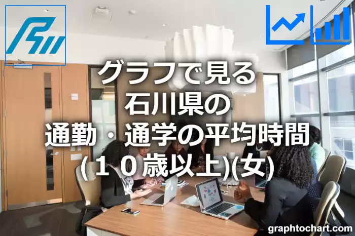 グラフで見る石川県の通勤・通学の平均時間（１０歳以上）（女）は長い？短い？(推移グラフと比較)