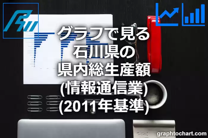 グラフで見る石川県の情報通信業の県内総生産額は高い？低い？(推移グラフと比較)