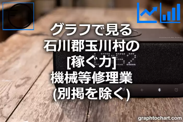 グラフで見る石川郡玉川村の機械等修理業（別掲を除く）の「稼ぐ力」は高い？低い？(推移グラフと比較)