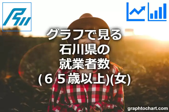 グラフで見る石川県の就業者数（６５歳以上）（女）は多い？少い？(推移グラフと比較)