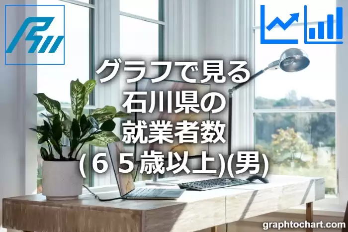 グラフで見る石川県の就業者数（６５歳以上）（男）は多い？少い？(推移グラフと比較)