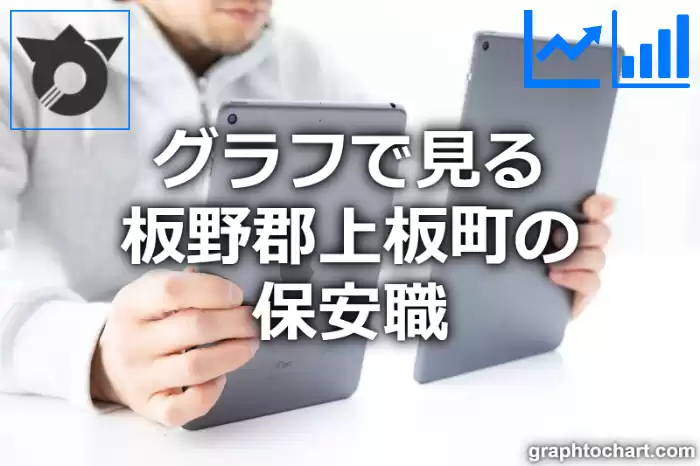 グラフで見る板野郡上板町の保安職は多い？少い？(推移グラフと比較)