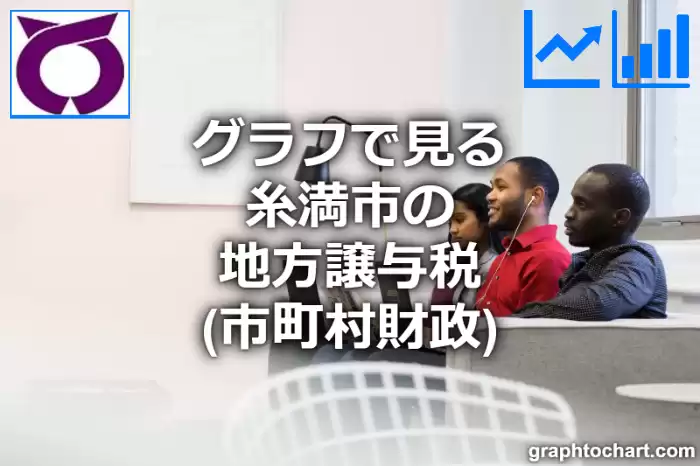 グラフで見る糸満市の地方譲与税は高い？低い？(推移グラフと比較)