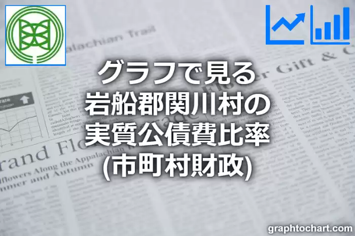 グラフで見る岩船郡関川村の実質公債費比率は高い？低い？(推移グラフと比較)