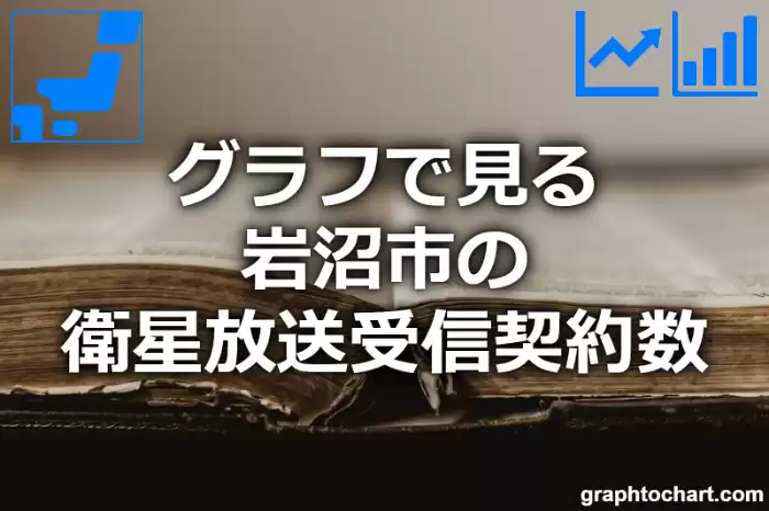 グラフで見る岩沼市の衛星放送受信契約数は多い？少い？(推移グラフと比較)