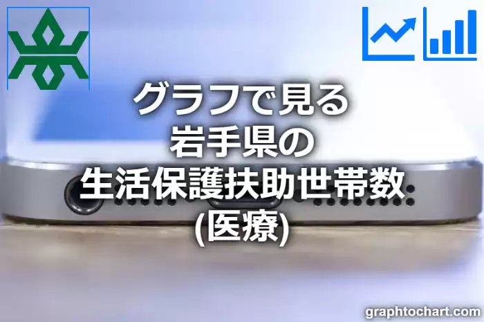 グラフで見る岩手県の生活保護の医療扶助世帯数は多い？少い？(推移グラフと比較)