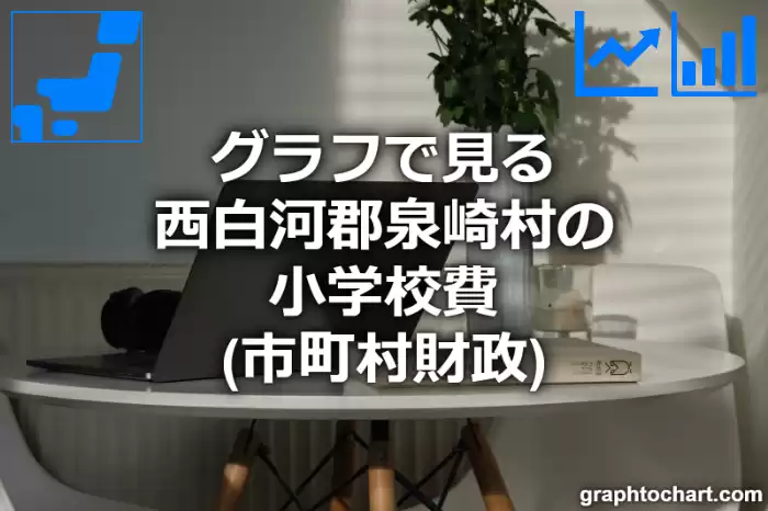 グラフで見る西白河郡泉崎村の小学校費は高い？低い？(推移グラフと比較)