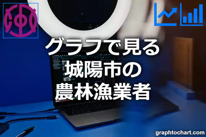 グラフで見る城陽市の農林漁業者は多い？少い？(推移グラフと比較)