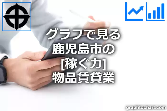 グラフで見る鹿児島市の物品賃貸業の「稼ぐ力」は高い？低い？(推移グラフと比較)