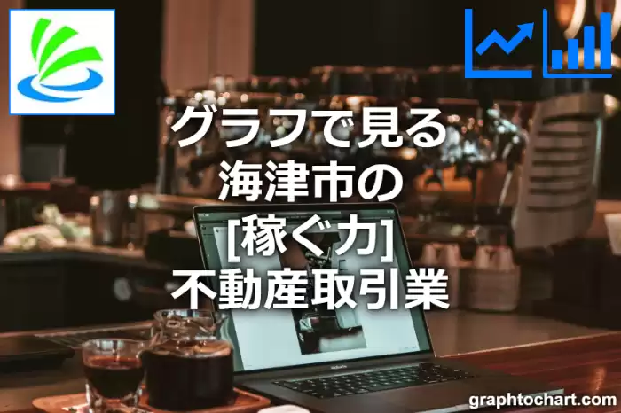 グラフで見る海津市の不動産取引業の「稼ぐ力」は高い？低い？(推移グラフと比較)