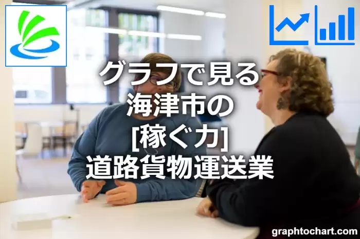 グラフで見る海津市の道路貨物運送業の「稼ぐ力」は高い？低い？(推移グラフと比較)