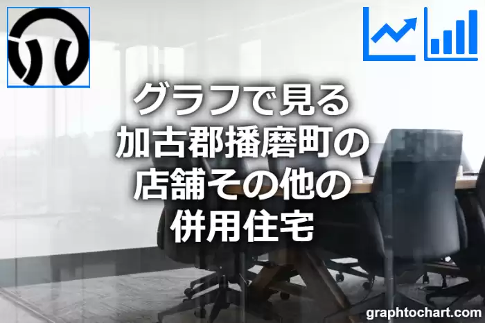 グラフで見る加古郡播磨町の店舗その他の併用住宅は多い？少い？(推移グラフと比較)