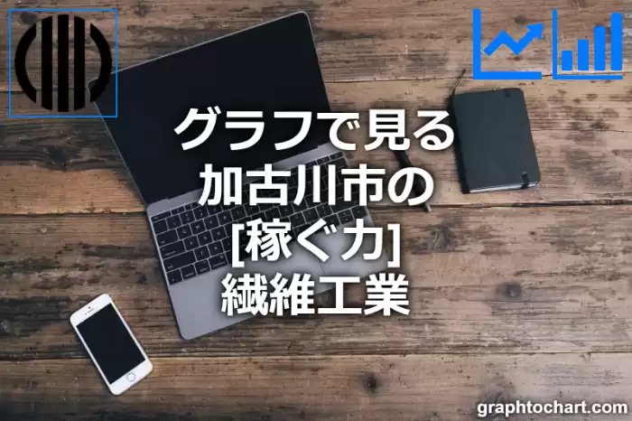 グラフで見る加古川市の繊維工業の「稼ぐ力」は高い？低い？(推移グラフと比較)