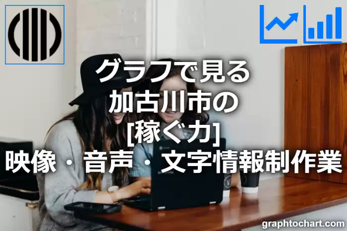 グラフで見る加古川市の映像・音声・文字情報制作業の「稼ぐ力」は高い？低い？(推移グラフと比較)