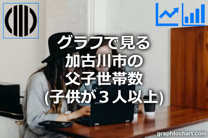 グラフで見る加古川市の父子世帯数（子供が３人以上）は多い？少い？(推移グラフと比較)